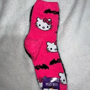 Hello Kitty Pink Halloween Socks